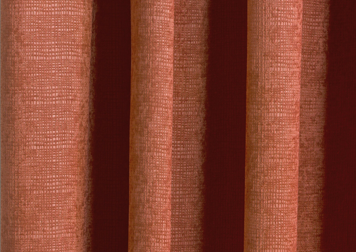 Matrix Pencil Pleat, Orange - Ready Made Curtains - Image 5